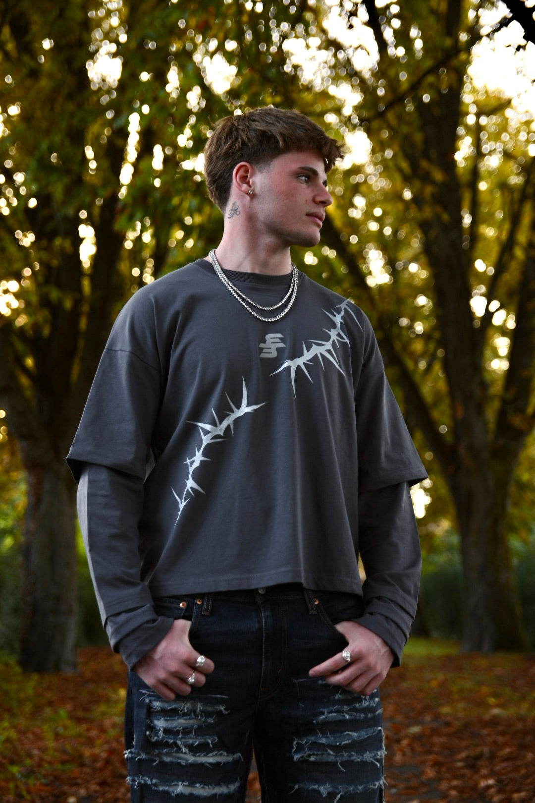 Longsleeve Spike Eyes